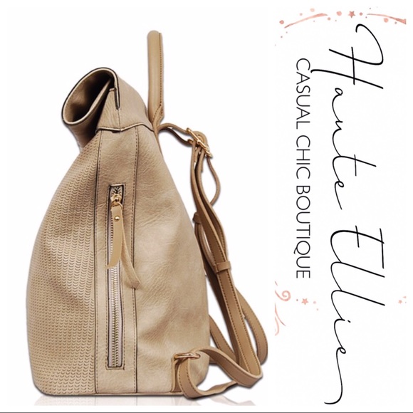 DECKER - Textured Back Pack Satchel - Picture 3 of 6